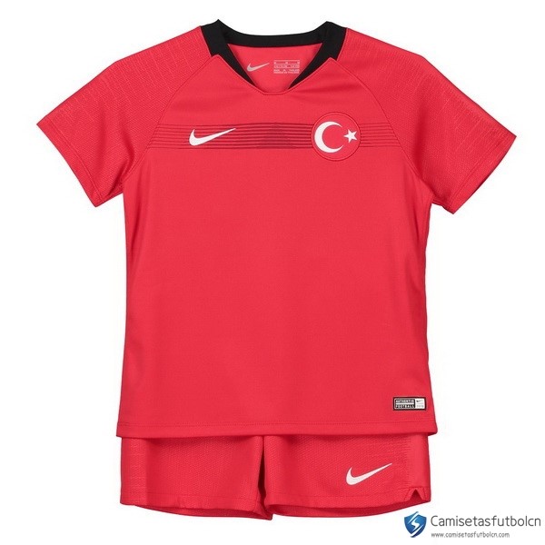 Camiseta Seleccion Turquía Primera equipo Niños 2018 Rojo